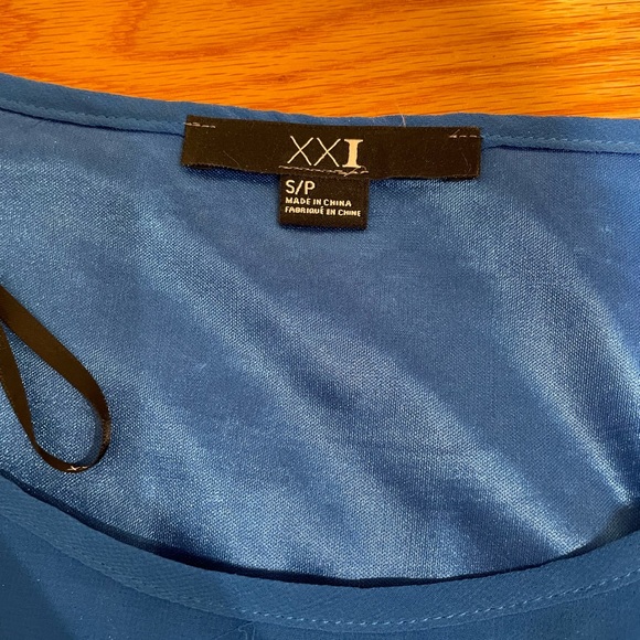 Forever 21 women blue dress size small - Picture 2 of 2